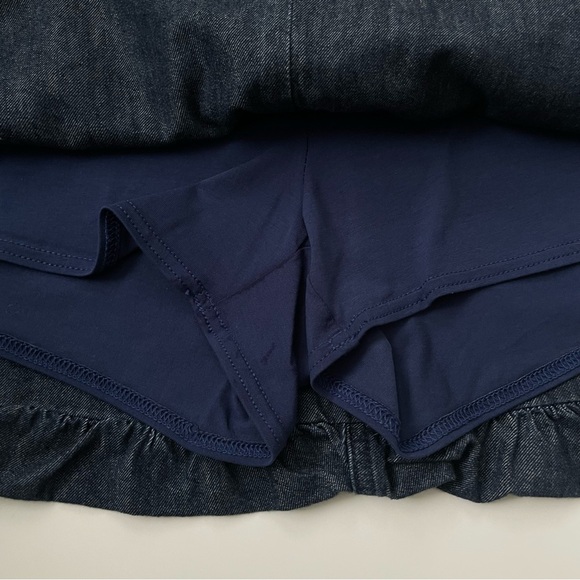 American Eagle Denim Bubble Skort Size 14 NWT - Picture 4 of 12